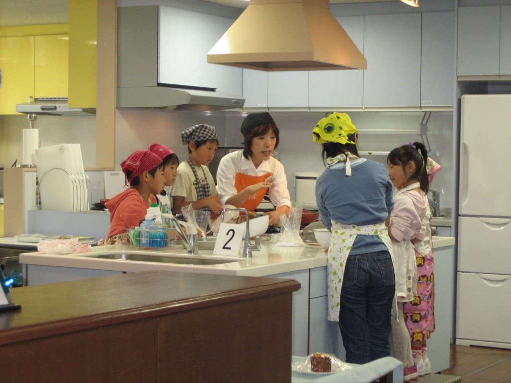 小学校時代（料理教室）